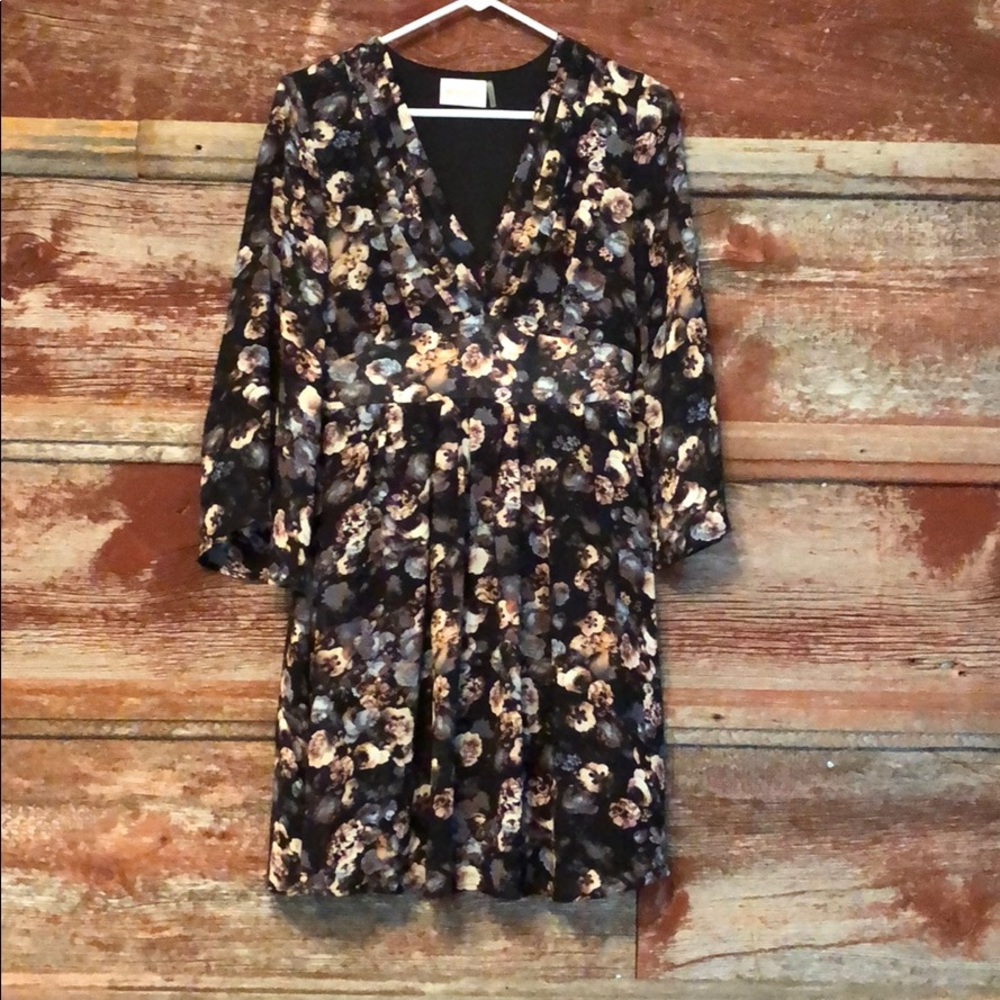 ModCloth Floral Dress